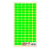 Top Office Самозалепващи се етикети за цени, 12 x 18 mm, зелени, 960 броя