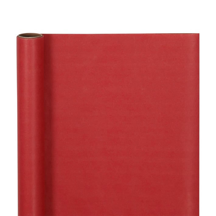 Creativ Company Хартия за опаковане, 60 g, 5 m, червена