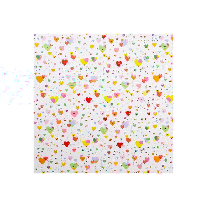Goldbuch Хартия за опаковане - Сърца, 50 х 70 cm
