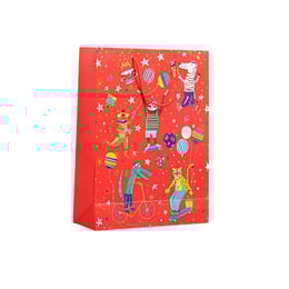 Подаръчна торбичка, детска 31 х 42 х 12 cm, червена