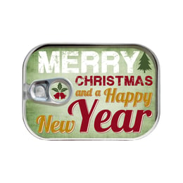 Gespaensterwald Картичка-консерва, Merry Christmas & Happy New Year
