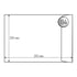Top Office Плик, B4, 250 x 353 mm, хартиен, със самозалепваща лента, бял, 250 броя