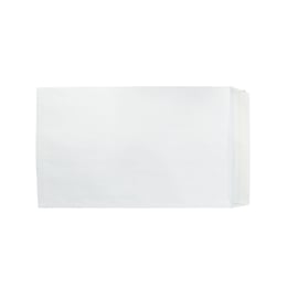 Top Office Плик, B4, 250 x 353 mm, хартиен, със самозалепваща лента, бял, 250 броя