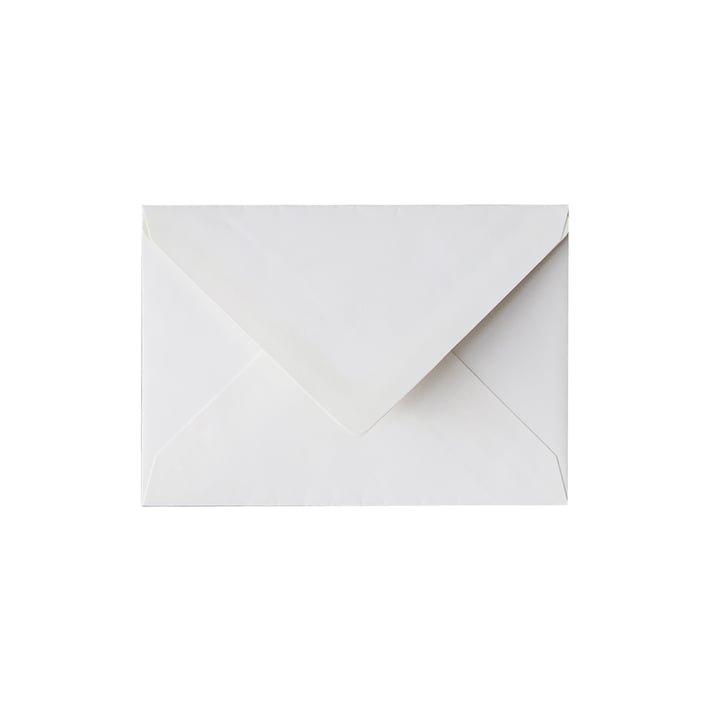 Elco Пощенски плик с воден знак, C6, 114 х 162 mm, 100 g, триъгълен капак със самозалепваща лента, бял, 25 броя
