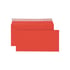 Elco Пощенски плик, C6/5, 114 х 229 mm, 100 g, прав капак със самозалепваща лента, червен, 25 броя