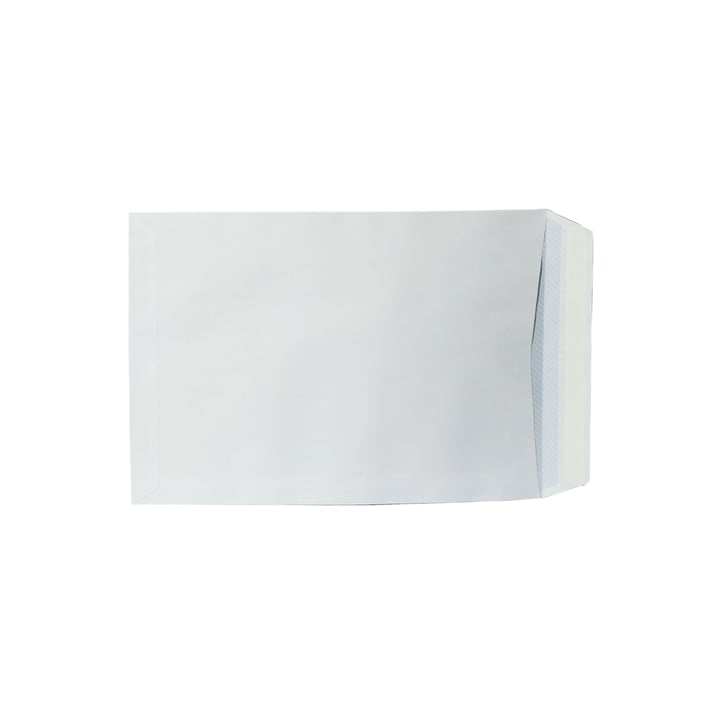 Office 1 Пощенски плик, C4, 229 x 324 mm, хартиен, със самозалепваща лента, бял, 10 броя