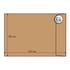 Office 1 Пощенски плик, E4, 280 x 400 mm, хартиен, със самозалепваща лента, кафяв, 10 броя