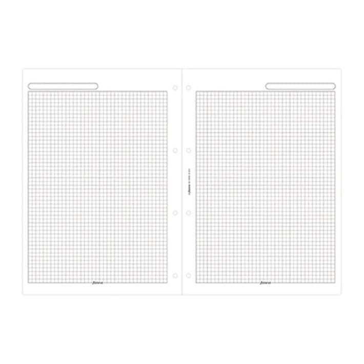 Filofax Пълнител за органайзер, A4, на квадратчета, бял