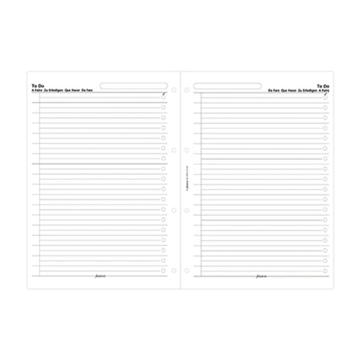 Filofax Пълнител за органайзер To Do, A4