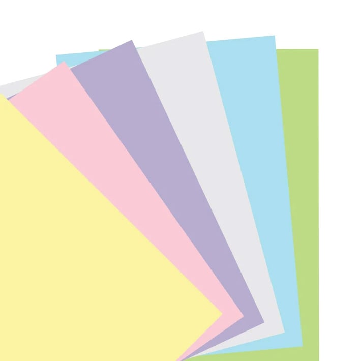 Filofax Пълнител за органайзер Pastel, A5, цветен
