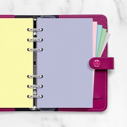 Filofax Пълнител за органайзер Pastel Personal, на точки, цветен