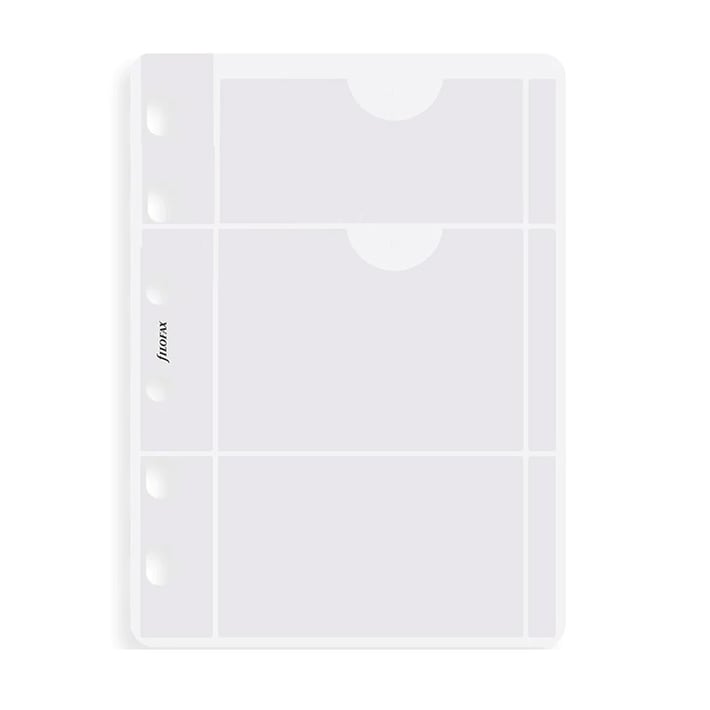 Filofax Джоб за визитки Pocket, прозрачен