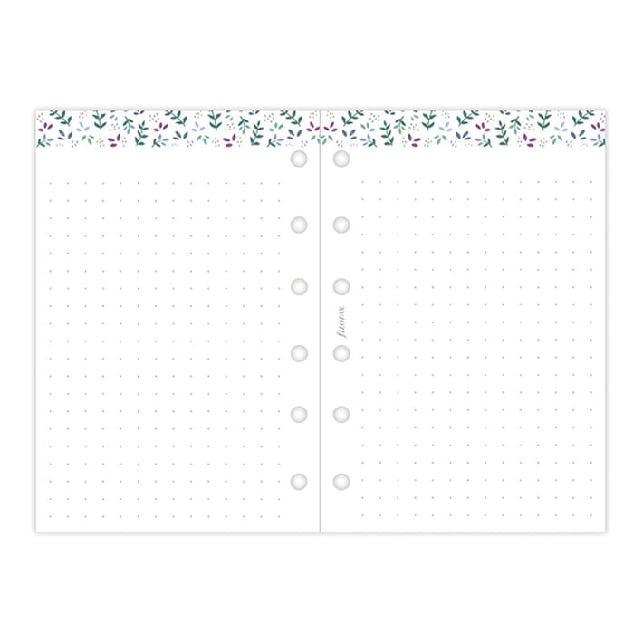 Filofax Пълнител за органайзер Garden Pocket, 1 седмица на 2 страници
