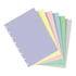 Filofax Пълнител за тефтер Pastel, A5, на квадратчета, цветен