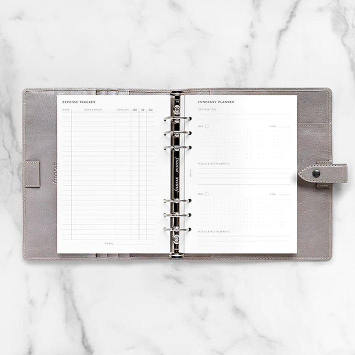 Filofax Пълнител за органайзер Minimal, А5, за пътуване