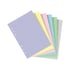 Filofax Пълнител за органайзер Pastel, А5, на редове, 6 цвята, асорти