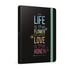 Gipta Life-book Тетрадка A5, кремава, широки редове, микроперфорация, твърда корица, 120 листа