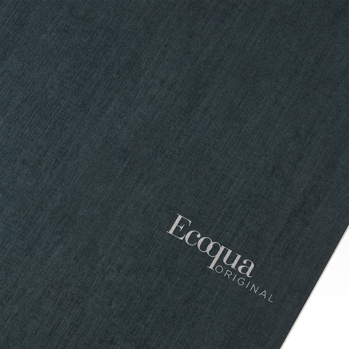 Fabriano Тетрадка Ecoqua, A4, картонена корица, със спирала, 70 листа, тъмнозелена