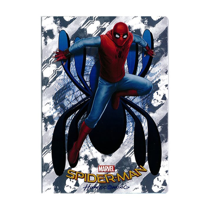 Spiderman Тетрадка, A5, твърда корица, 96 листа