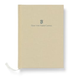 Graf von Faber-Castell Бележник, А4, 80 листа, златисто-кафяв