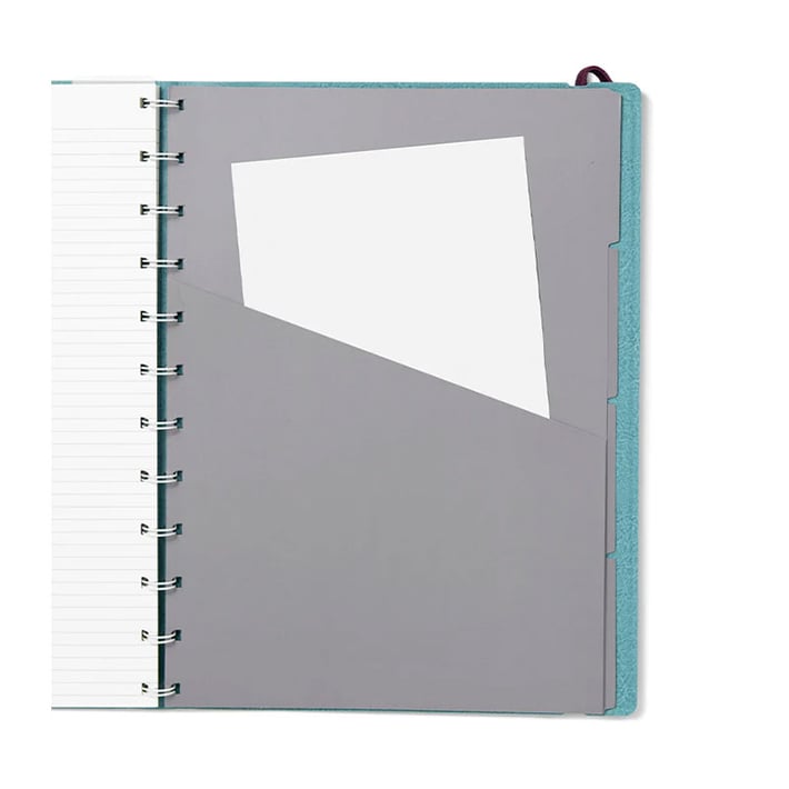 Filofax Тефтер Neutrals, A4, син