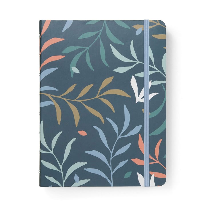 Filofax Тефтер Botanical, A5, син