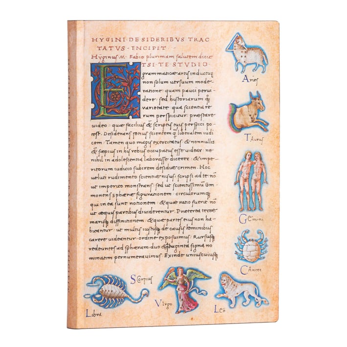 Paperblanks Тефтер Astronomica, Midi, мека корица, 88 листа