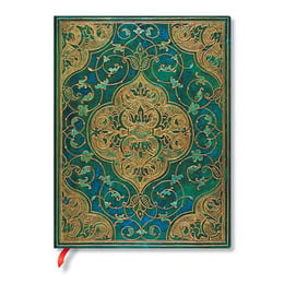 Paperblanks Тефтер Turquoise, Ultra, мека корица, 88 листа