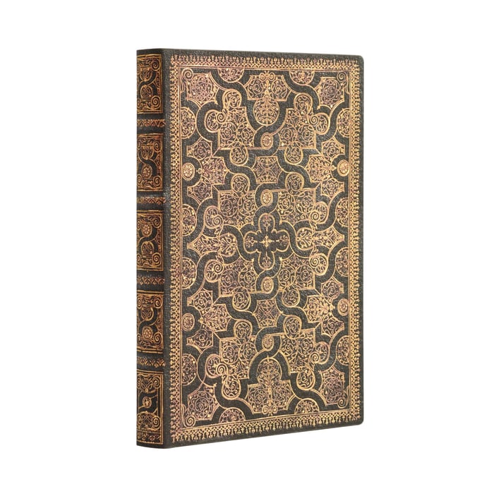 Paperblanks Тефтер Enigma, 95 х 140 mm, широки редове, мека корица, 104 листа