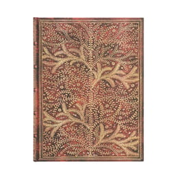 Paperblanks Тефтер Wildwood, 180 х 230 mm, широки редове, твърда корица, 72 листа