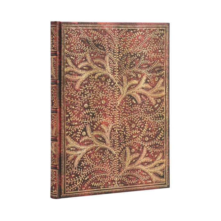 Paperblanks Тефтер Wildwood, 180 х 230 mm, широки редове, твърда корица, 72 листа