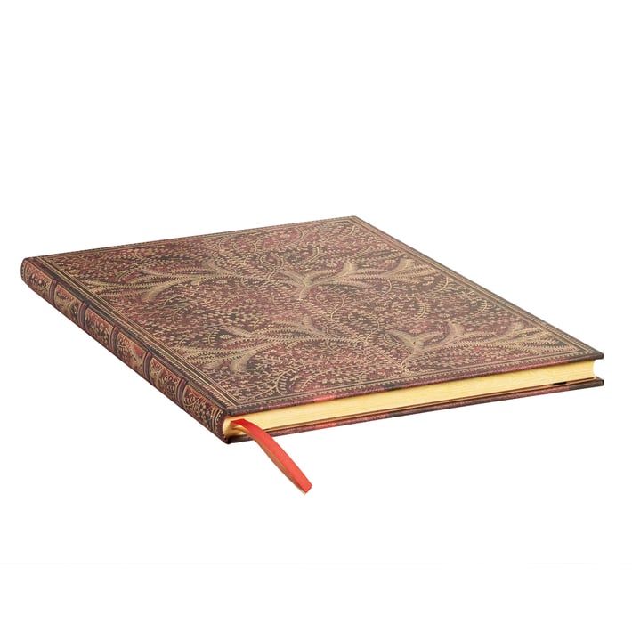 Paperblanks Тефтер Wildwood, 180 х 230 mm, широки редове, твърда корица, 72 листа