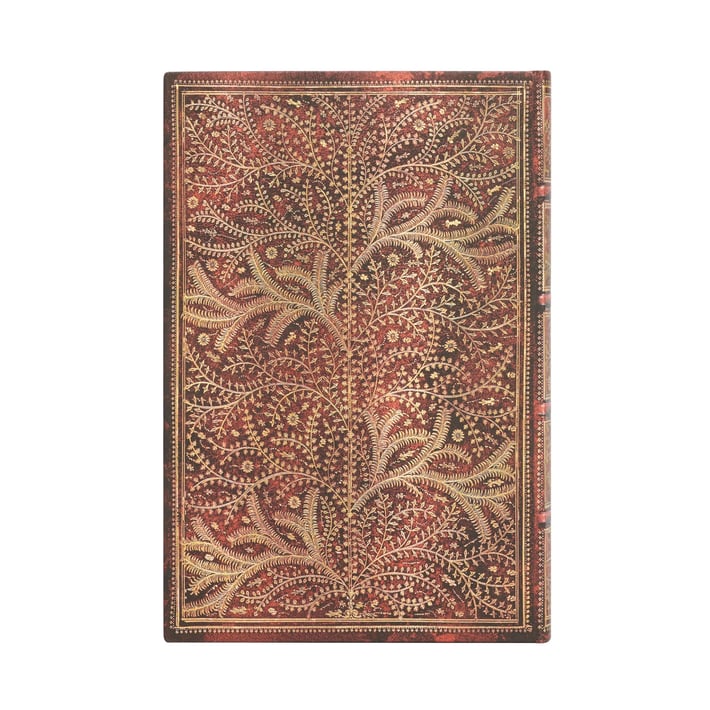 Paperblanks Тефтер Wildwood, 95 х 140 mm, широки редове, твърда корица, 88 листа