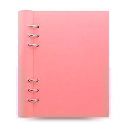 Filofax Тефтер Clipbook Pastels, A5, розов