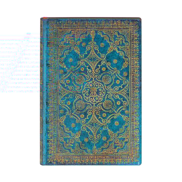 Paperblanks Тефтер Azure, 95 х 140 mm, широки редове, мека корица, 104 листа