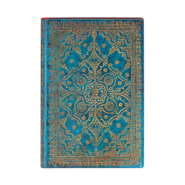 Paperblanks Тефтер Azure, 95 х 140 mm, широки редове, мека корица, 104 листа