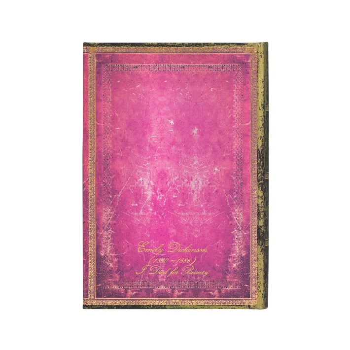 Paperblanks Тефтер Emily Dickinson, Mini, широки редове, твърда корица, 88 листа