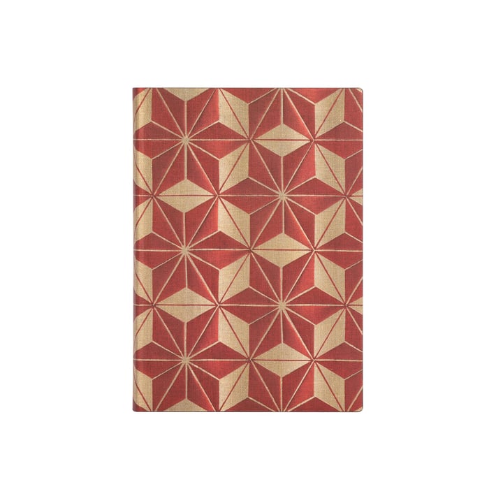 Paperblanks Тефтер Hishi, Midi, широки редове, мека корица, 88 листа