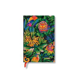 Paperblanks Тефтер Jungle Song, Mini, широки редове, мека корица, 104 листа