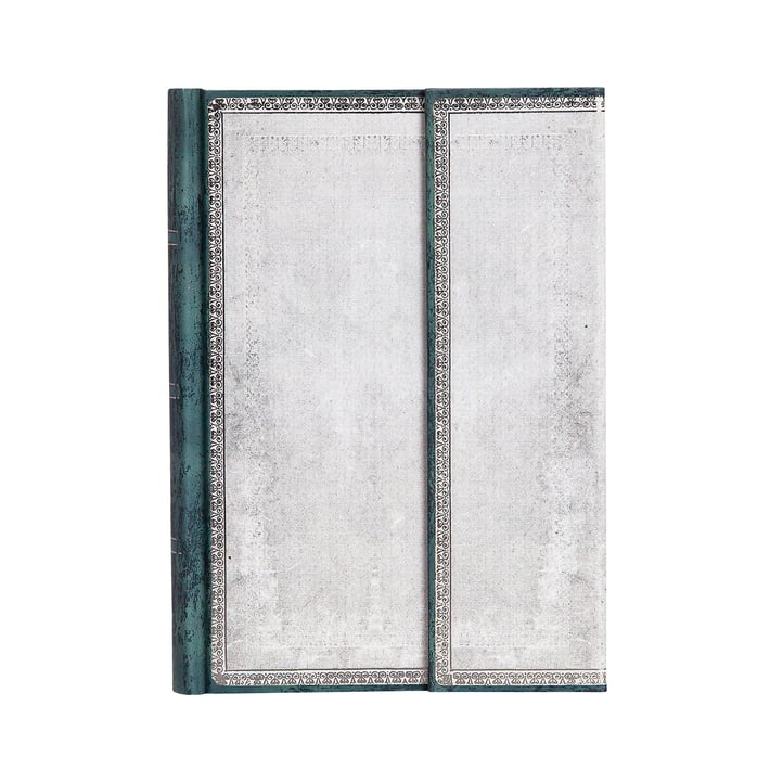 Paperblanks Тефтер Flint, 130 х 180 mm, широки редове, твърда корица, 72 листа
