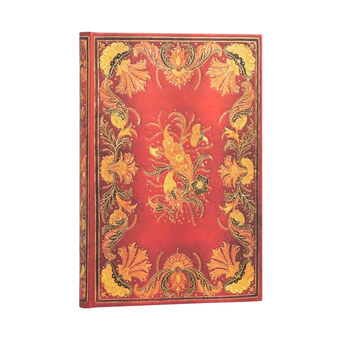 Paperblanks Тефтер Fiammetta, Midi, широки редове, твърда корица, 72 листа