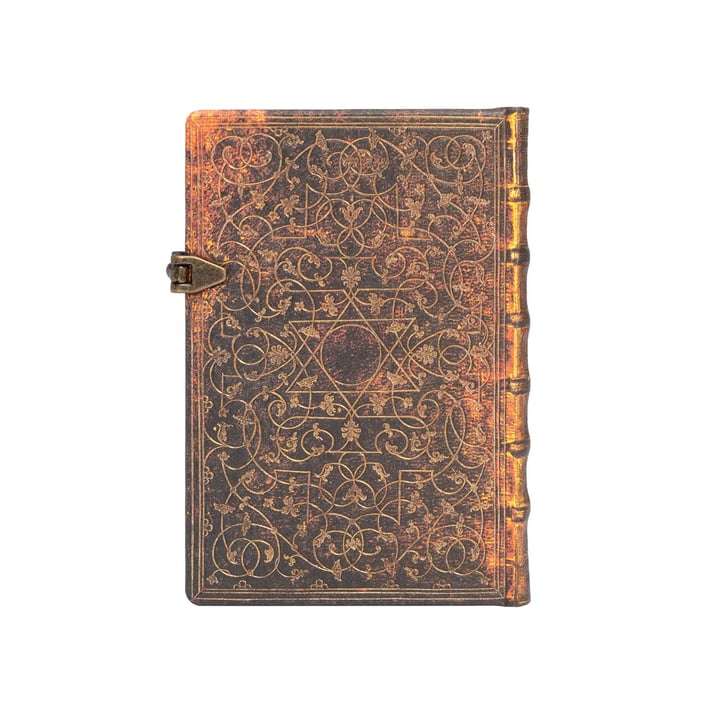 Paperblanks Тефтер Grolier, Mini, широки редове, твърда корица, 120 листа