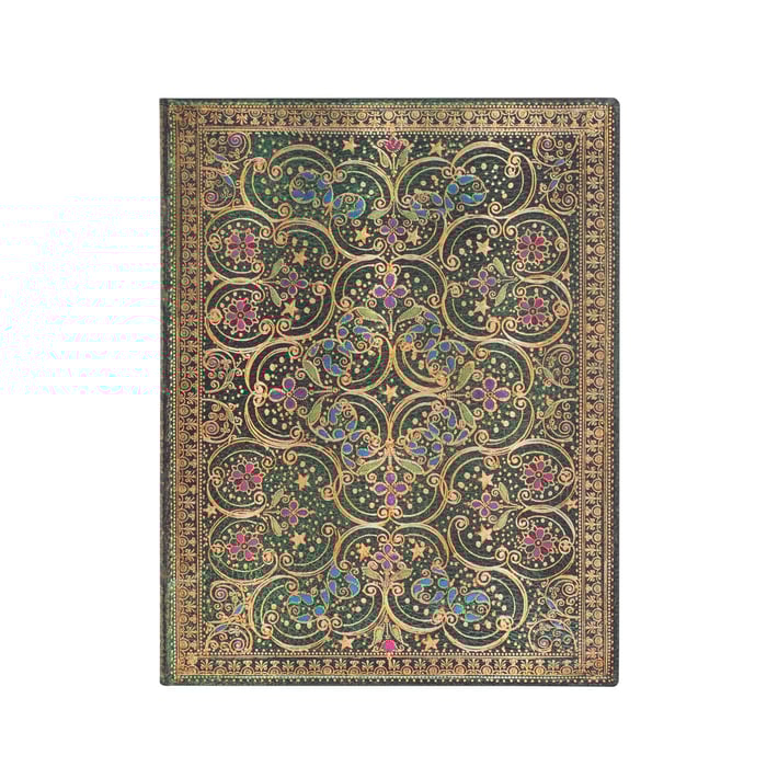 Paperblanks Тефтер Pinnacle, Ultra, широки редове, мека корица, 88 листа