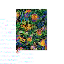 Paperblanks Тефтер Jungle Song, Ultra, широки редове, мека корица, 88 листа