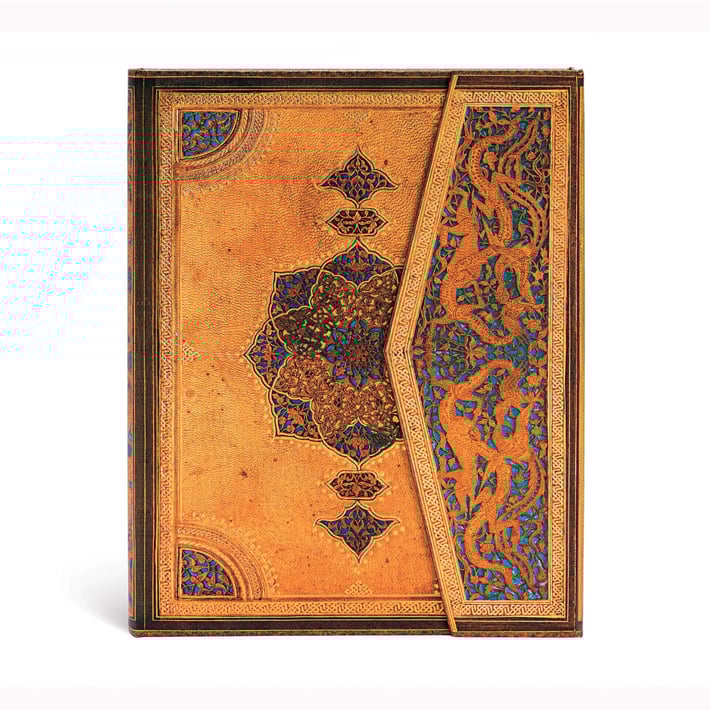 Paperblanks Тефтер Safavid, Ultra, широки редове, твърда корица, 72 листа