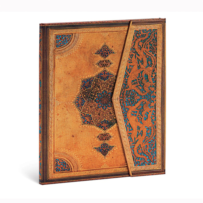 Paperblanks Тефтер Safavid, Ultra, широки редове, твърда корица, 72 листа