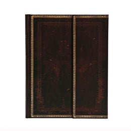 Paperblanks Тефтер Black Moroccan, 180 х 230 mm, твърда корица, 72 листа