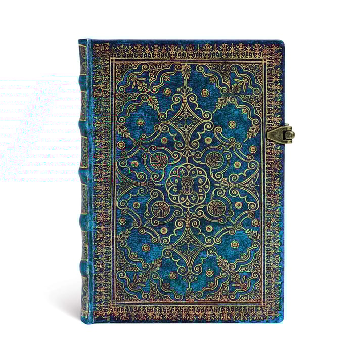 Paperblanks Тефтер Azure, Midi, широки редове, твърда корица, 120 листа