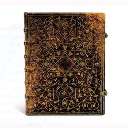 Paperblanks Тефтер Grolier, Ultra, широки редове, твърда корица, 72 листа
