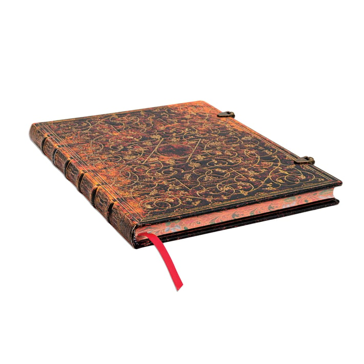 Paperblanks Тефтер Grolier, Ultra, широки редове, твърда корица, 72 листа